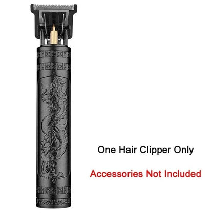 USB Electric Hair Clipper Beard Trimmer Dragon Buddha Design Pro