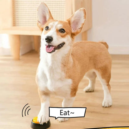 30 Second Pet Training Voice Recording Button Dog Communication Buzzer