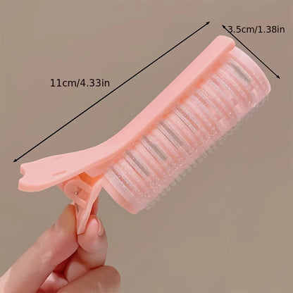 Heatless Hair Curlers Set - Lazy Rollers & Bangs Styling Clips