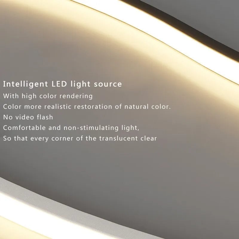 LED Long Strip Wall Lamp - Modern TV Background Light for Bedroom