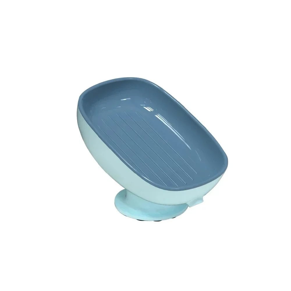 Super Suction Cup Soap Holder with Drainage - Bathroom Kitchen