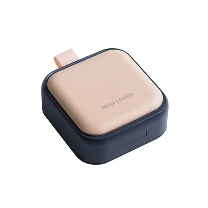 3-Compartment Pill Box Organizer Morning Noon Evening Portable