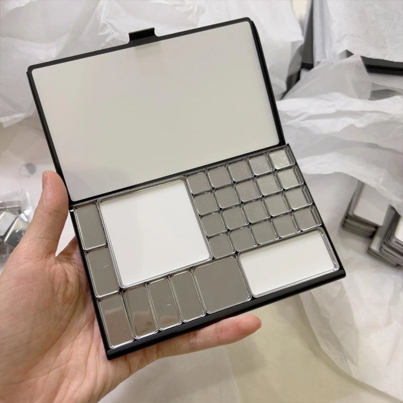 TN Travel Watercolor Box Magnetic Grid Palette Portable Acuarela Set