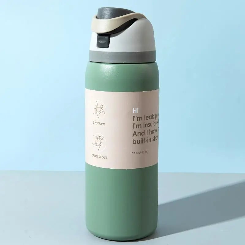 Stainless Steel Vacuum Insulated Sports Water Bottle 500ml Thermal