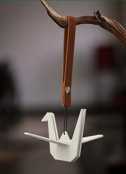 Lucky Paper Crane Car Perfume Diffuser - Absorbent Paper No Scent