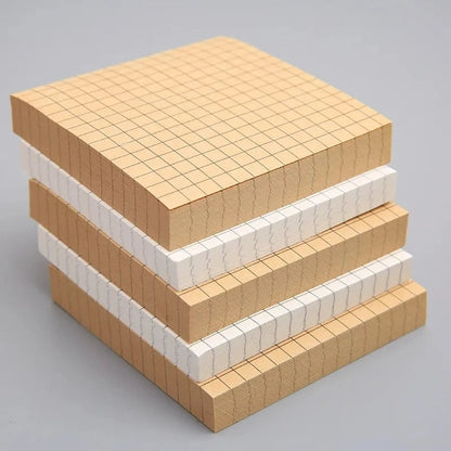 80-Sheet Sticky Notes Set - Office Bookmark Planning Stickers