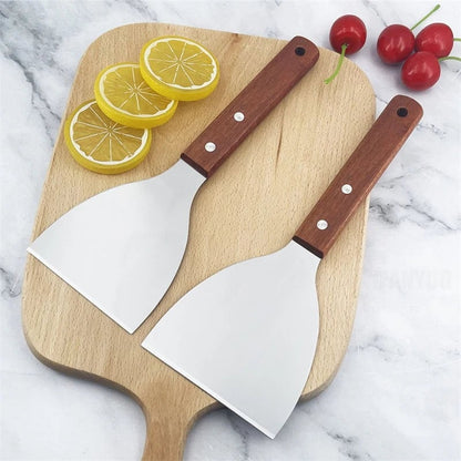 Stainless Steel Non-Stick BBQ Spatula & Grill Scraper Tool