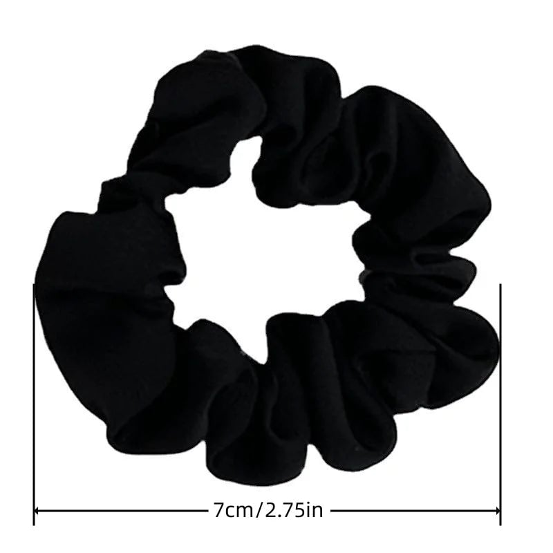 Satin Elastic Headbands 6/12 PCS - Silk-Soft Hair Accessories