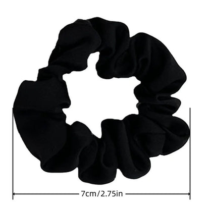 Satin Elastic Headbands 6/12 PCS - Silk-Soft Hair Accessories