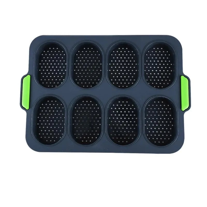 Non-Stick Silicone Mini Baguette Baking Pan DIY Bread Mold Tray
