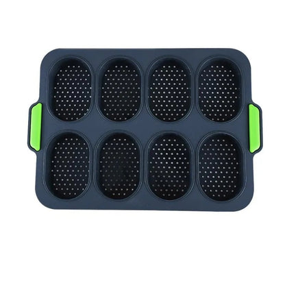 Non-Stick Silicone Mini Baguette Baking Pan DIY Bread Mold Tray