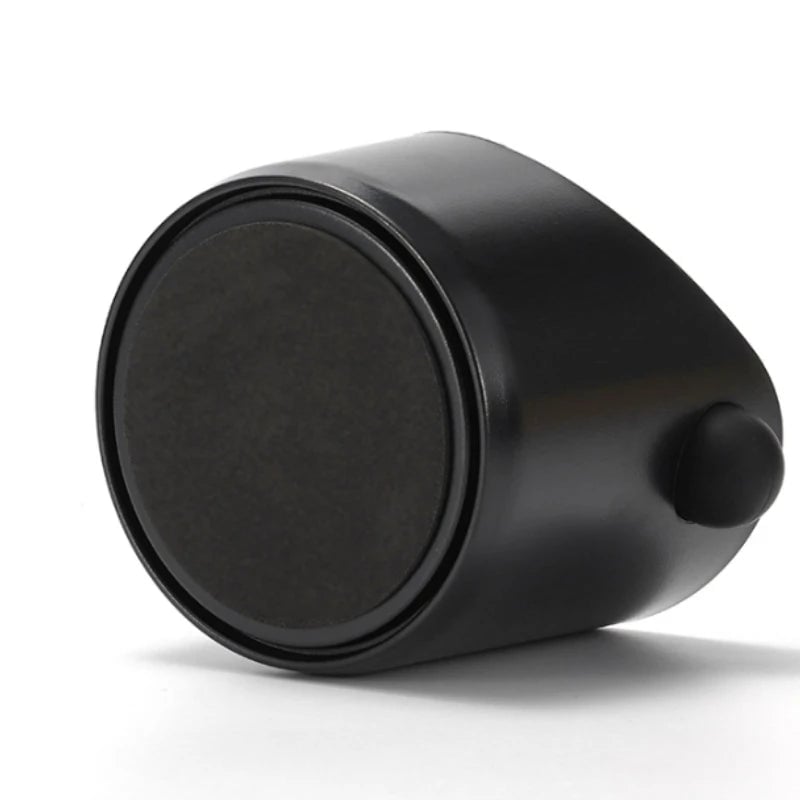 Mini Anti-Slip Coffee Knock Box - Shock-Absorbent Espresso Grounds Bin