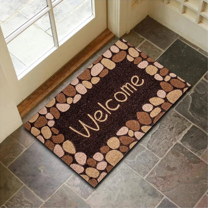Diatom Mud Non-Slip Door Mat - Super Absorbent Geometric Bathroom Rug