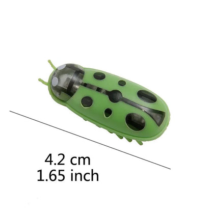 Electric Catnip Bug Toy - Battery Vibrating Robot Insect Cat Toy