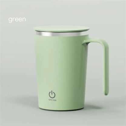 Rechargeable Stainless Steel Self-Mixing Coffee Mug Automatic Stirrer