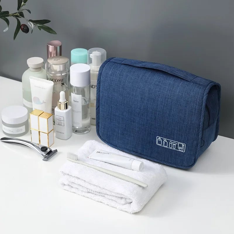 Oxford Fabric Waterproof Hanging Travel Toiletry Organizer Bag