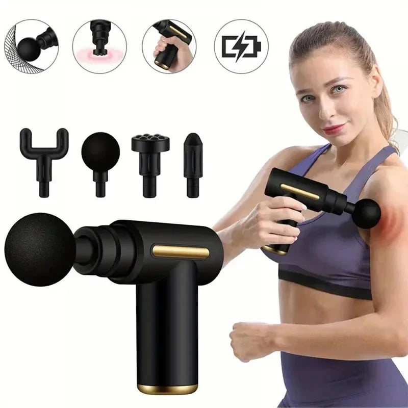 Professional Grade Electric Fascia Gun Muscle Massage Vibration Gun