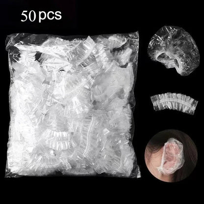 Waterproof Transparent Ear Protection Shield for Hair Dyeing