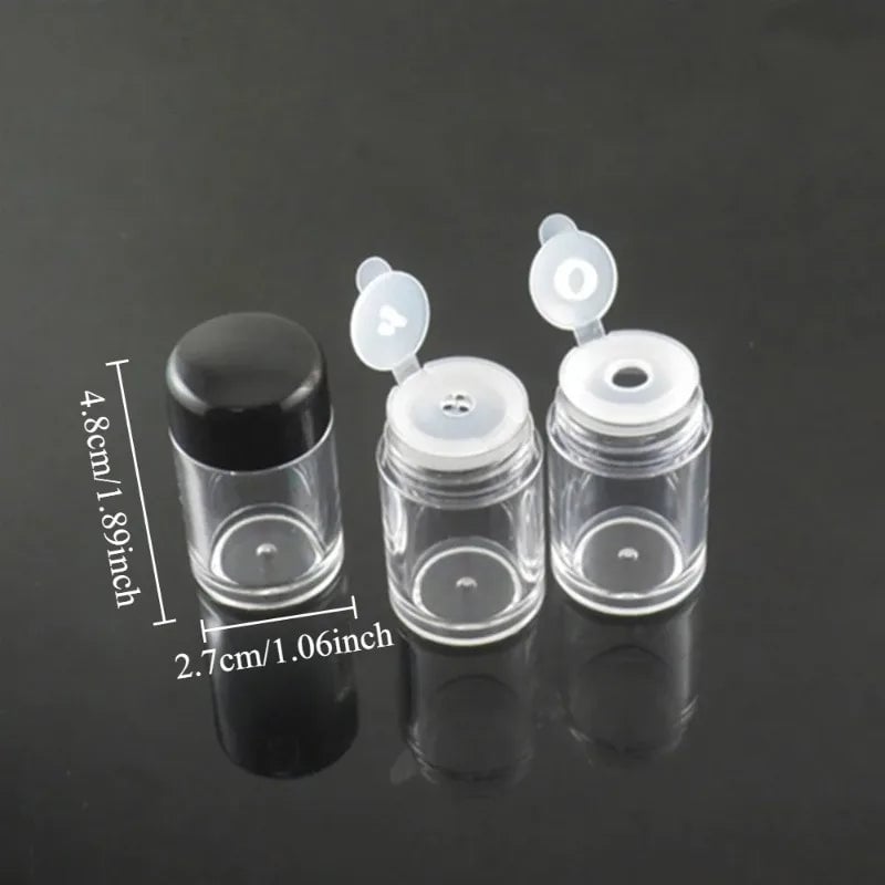 Mini Seasoning Bottle Set - Portable Salt Spice Jars Kitchen BBQ