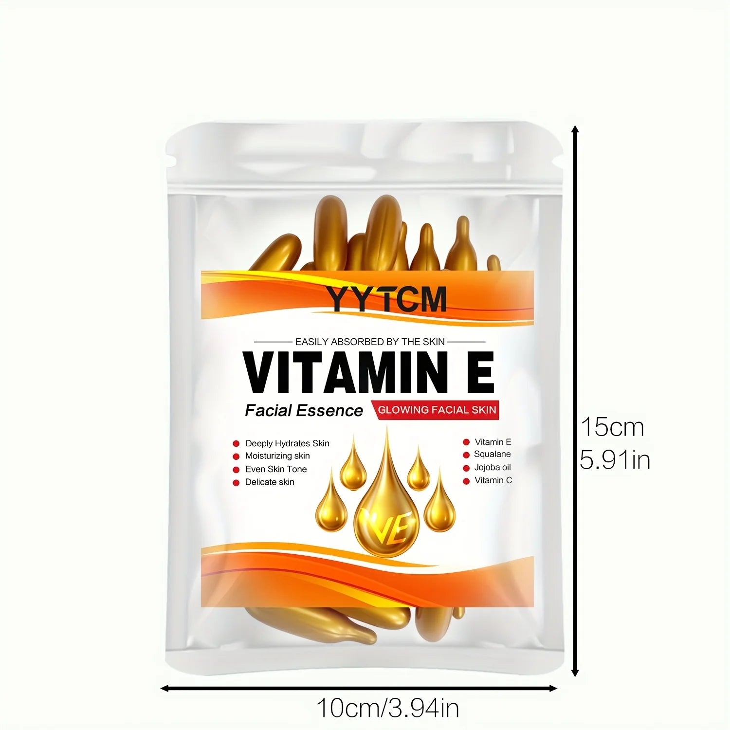 Vitamin E Moisturizing Capsules 0.4g x30 Hydrating Essence Serum