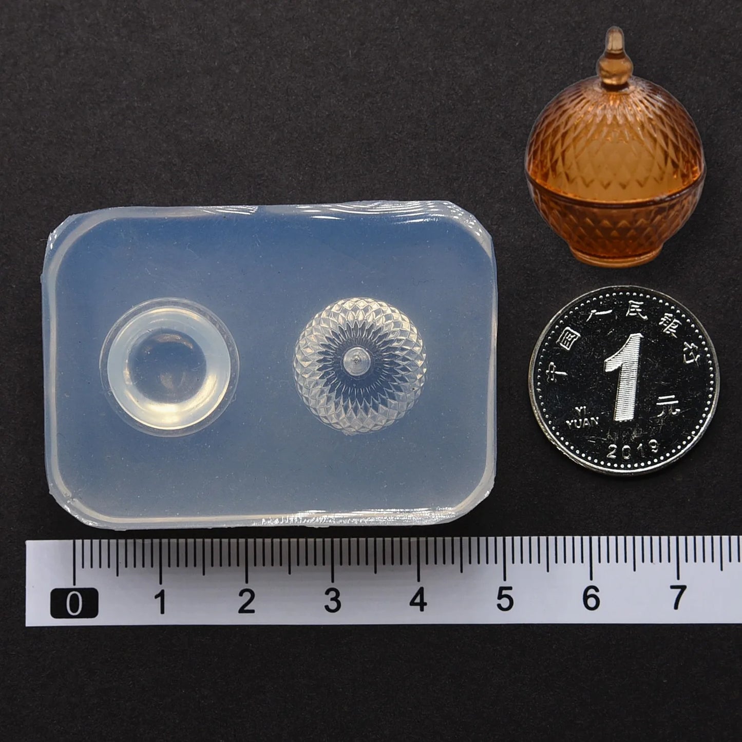 Mini Food Jar Silicone Mold - Dollhouse Kitchen DIY UV Resin Casting