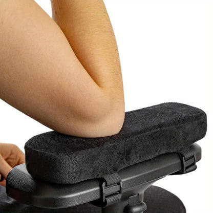 Memory Foam Armrest Pads - Office Chair Elbow Support Cushion