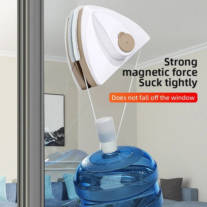 Magnetic Glass Window Cleaning Tool Double Layer Wiper Cleaner