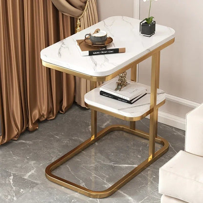 Modern Square Side Table - Multi-Purpose End Table for Living Room