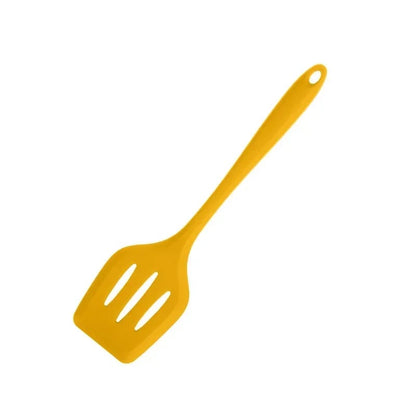 Yellow Silicone Kitchen Utensils Set - Heat Resistant Non-Stick