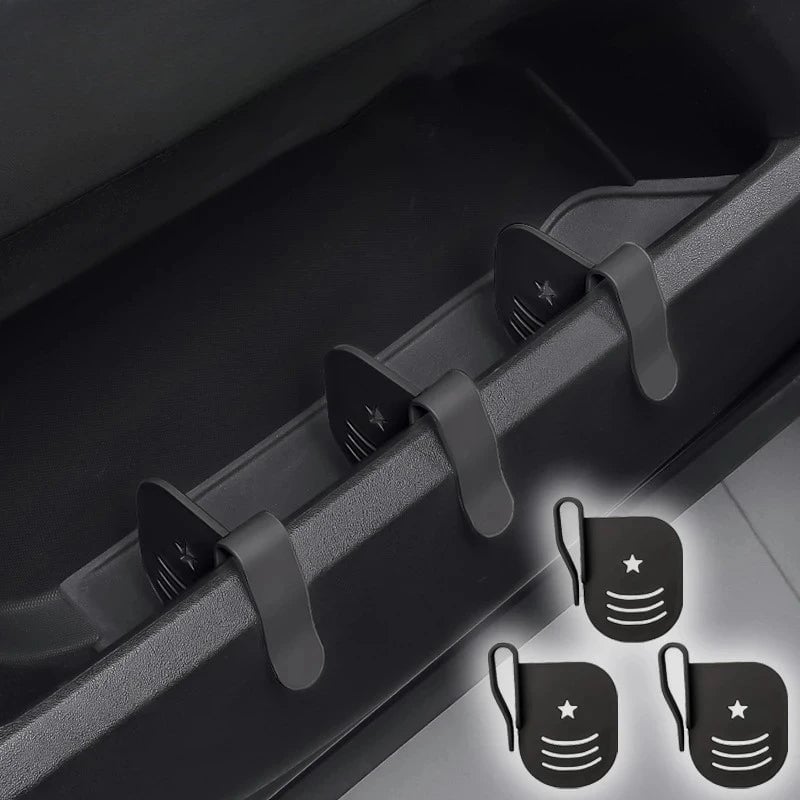 6Pcs Adjustable Car Door Organizer Dividers Universal Storage