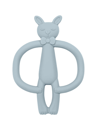 Silicone Rabbit Teether Toy - Baby Nursing Chewing Relief