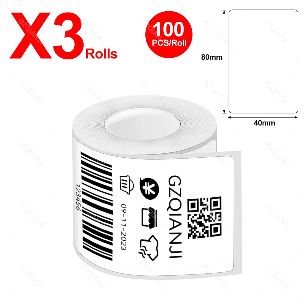 P50 Wireless Bluetooth Thermal Label Printer Inkless Adhesive Maker
