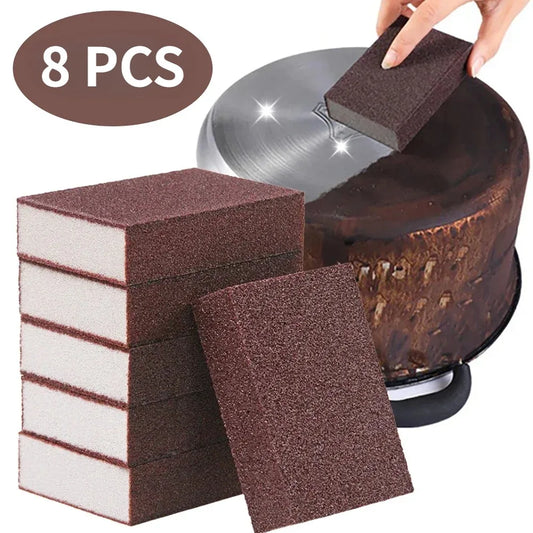 Nano Carborundum Sponge Eraser 1-8Pcs Rust Removal Kitchen Cleaner