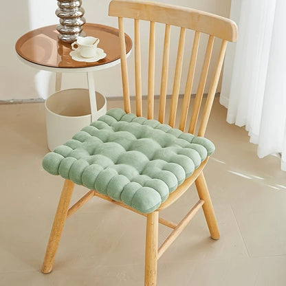 Large Biscuit Plush Cushion - Soft Cookie Shape Pillow Seat Pad