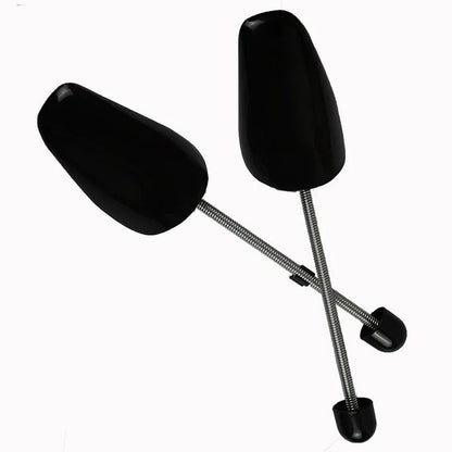 Adjustable 2-Way Shoe Stretcher Black Plastic Women Men Pair