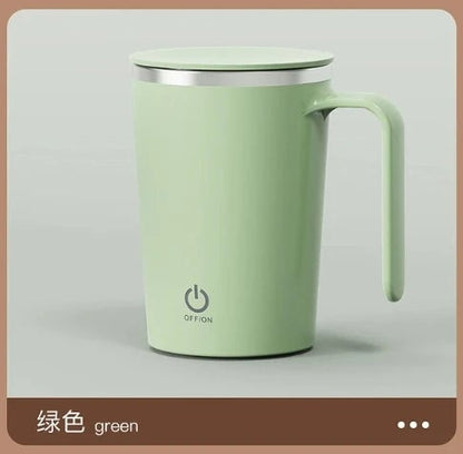 Automatic Self Stirring Magnetic Mug - Stainless Steel Thermal Cup
