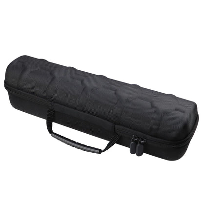 5-Slot Hard Shell Watch Case Travel Organizer Black with Pillows