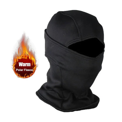 Winter Fleece Balaclava Full Face Mask - Ski Motorcycle Helmet