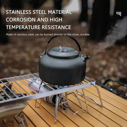 Portable Foldable Stainless Steel BBQ Grill Stand Camping Stove