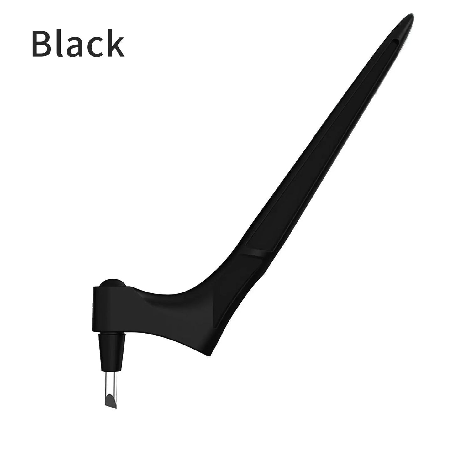 360° Rotating Blade Craft Knife with Triangle Ruler - Stainless Steel
