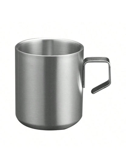 Stainless Steel Double Wall Insulated Coffee Mug with Handle 12oz