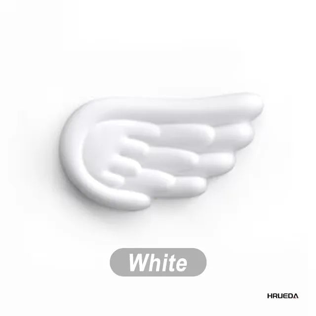 Memory Foam Ergonomic Keyboard Mouse Wrist Rest Pad Set Angel Wing