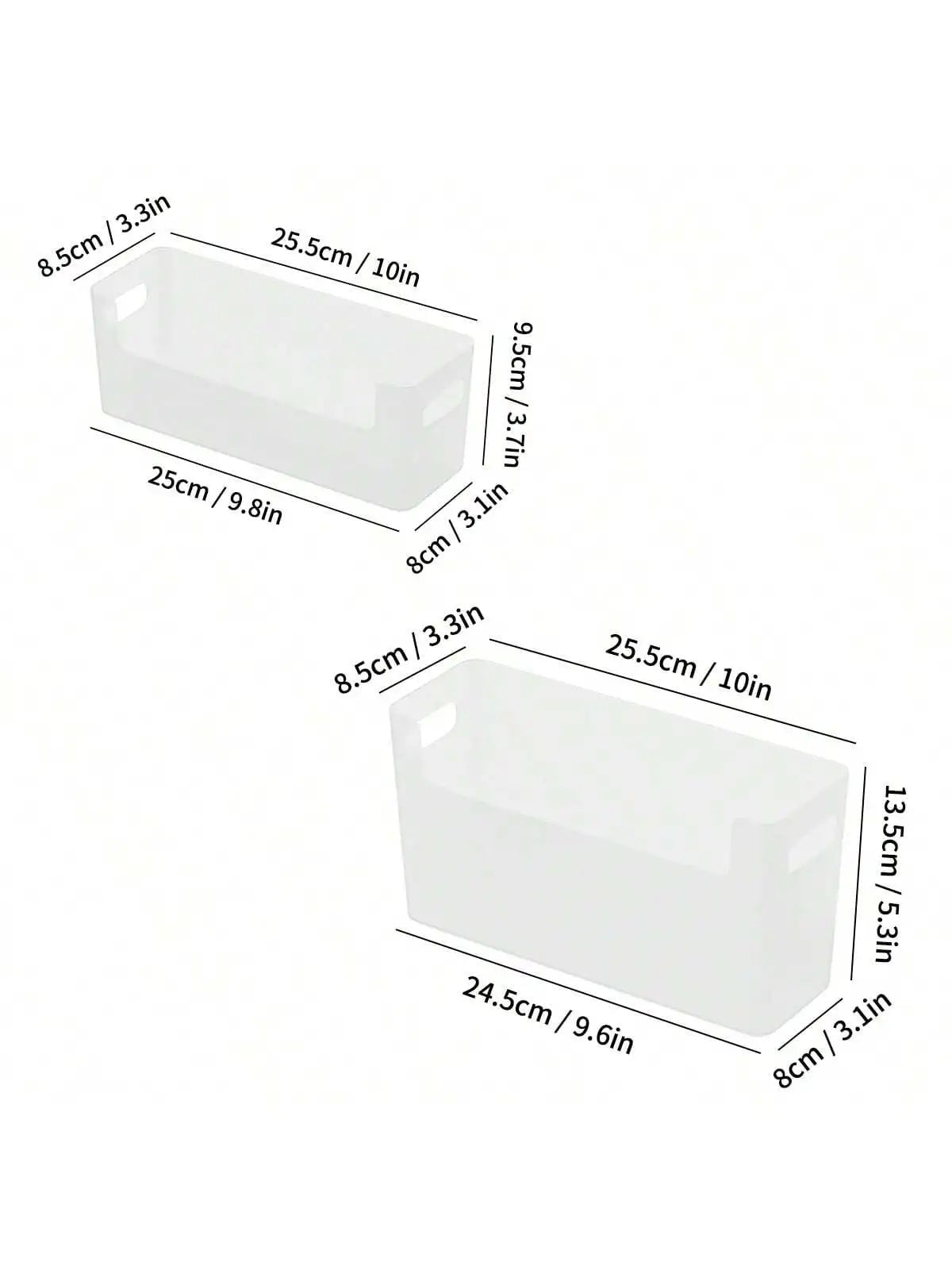 Wall Mount Cabinet Door Storage Box with Cling Film Hooks Bathroom