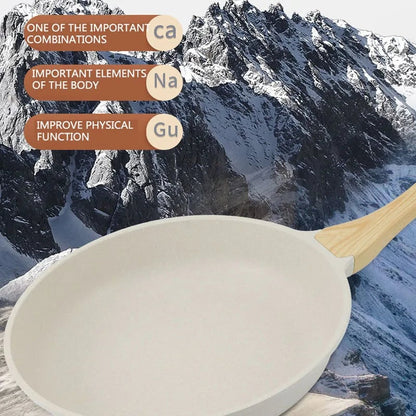 Non-Stick Ceramic Wok Pan - Induction Gas Compatible Universal