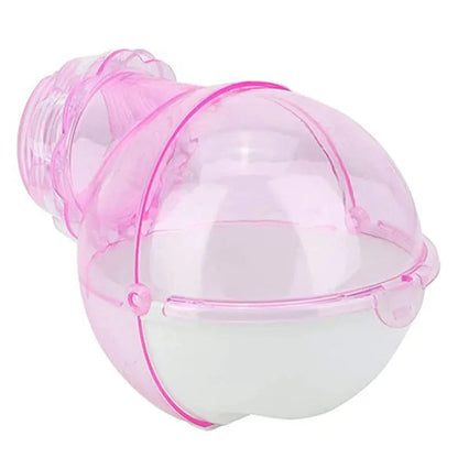 Small Pet Sand Bath House - Hamster Gerbil Mouse Toilet Bathroom Cage