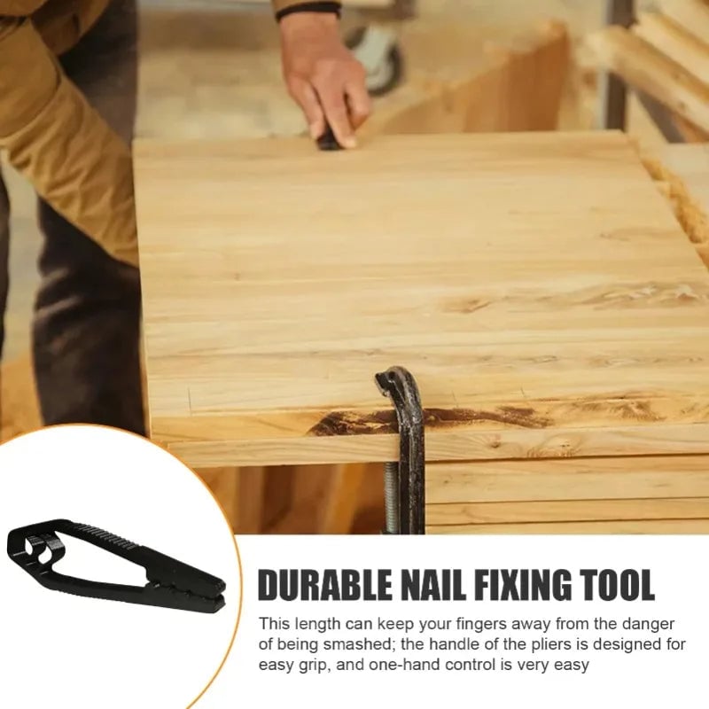 Portable Nail Fixer Pliers - Woodworking Sliding Joint Tool
