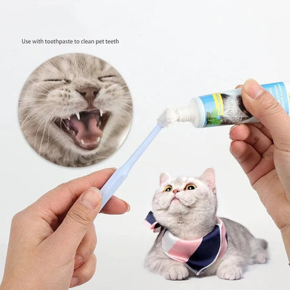 360° Pet Toothbrush for Dogs & Cats - Tartar Removal Dental Care