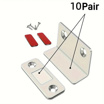 Magnetic Door Catch Latch - Invisible Strong Adhesion Drill-Free