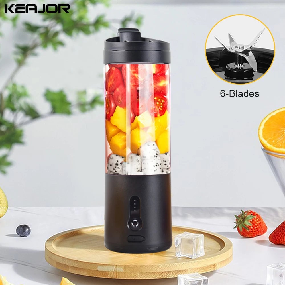 Rechargeable Mini Portable Blender Electric Fruit Juicer Smoothie