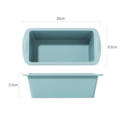 Silicone Mini Loaf Pans NonStick Rectangle Cake Baking Molds Set